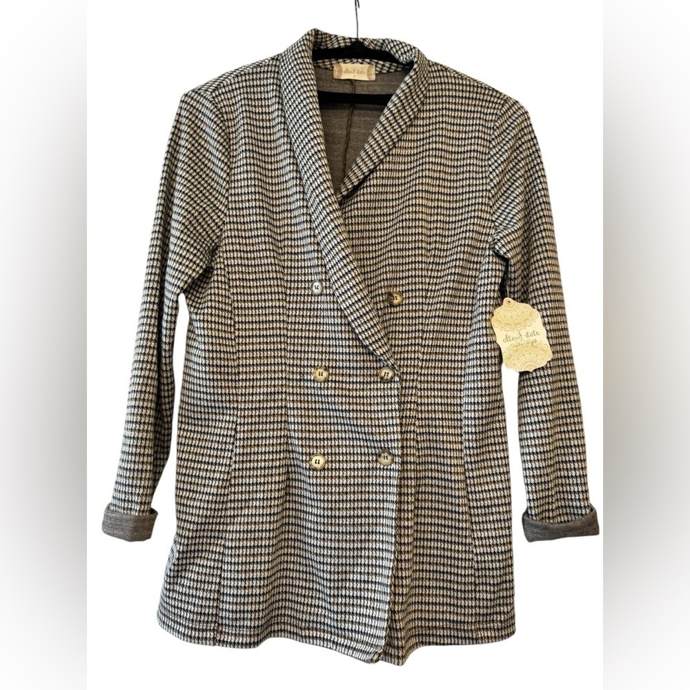 Altar’d State Double Breasted Knit Jacket S
